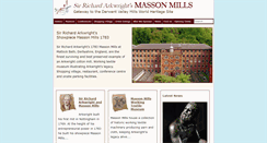 Desktop Screenshot of massonmills.co.uk